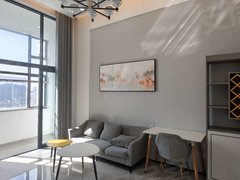 珠海高新区金鼎高新宝龙城商场对面精装电梯一室一厅家私电齐全楼下可停车出租房源真实图片