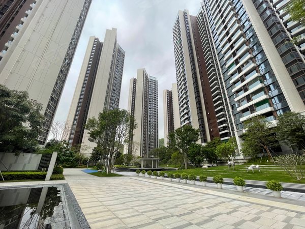 深圳宝安流塘尖岗山壹号花园尖岗山新上山景三房,南北通透,视野开阔