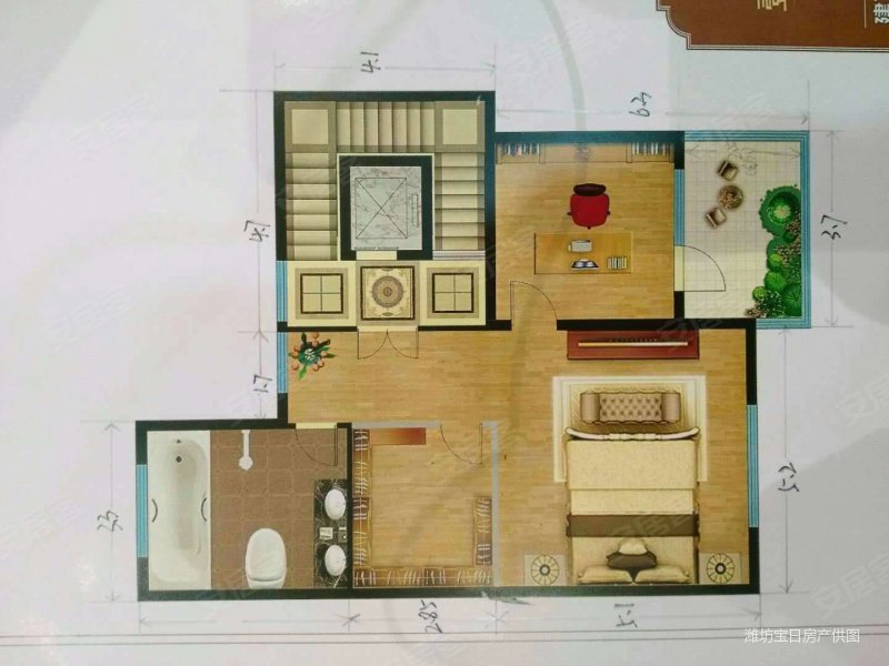 青云国际城电洋大平层豪装未住4室带仓库车位