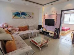 射阳射阳城西后羿公园租虹亚名居西侧2楼，2室2厅，110平，交三押一，1000月出租房源真实图片