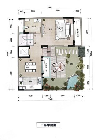 筑友玺珑湾5室2厅7卫310㎡南北550万