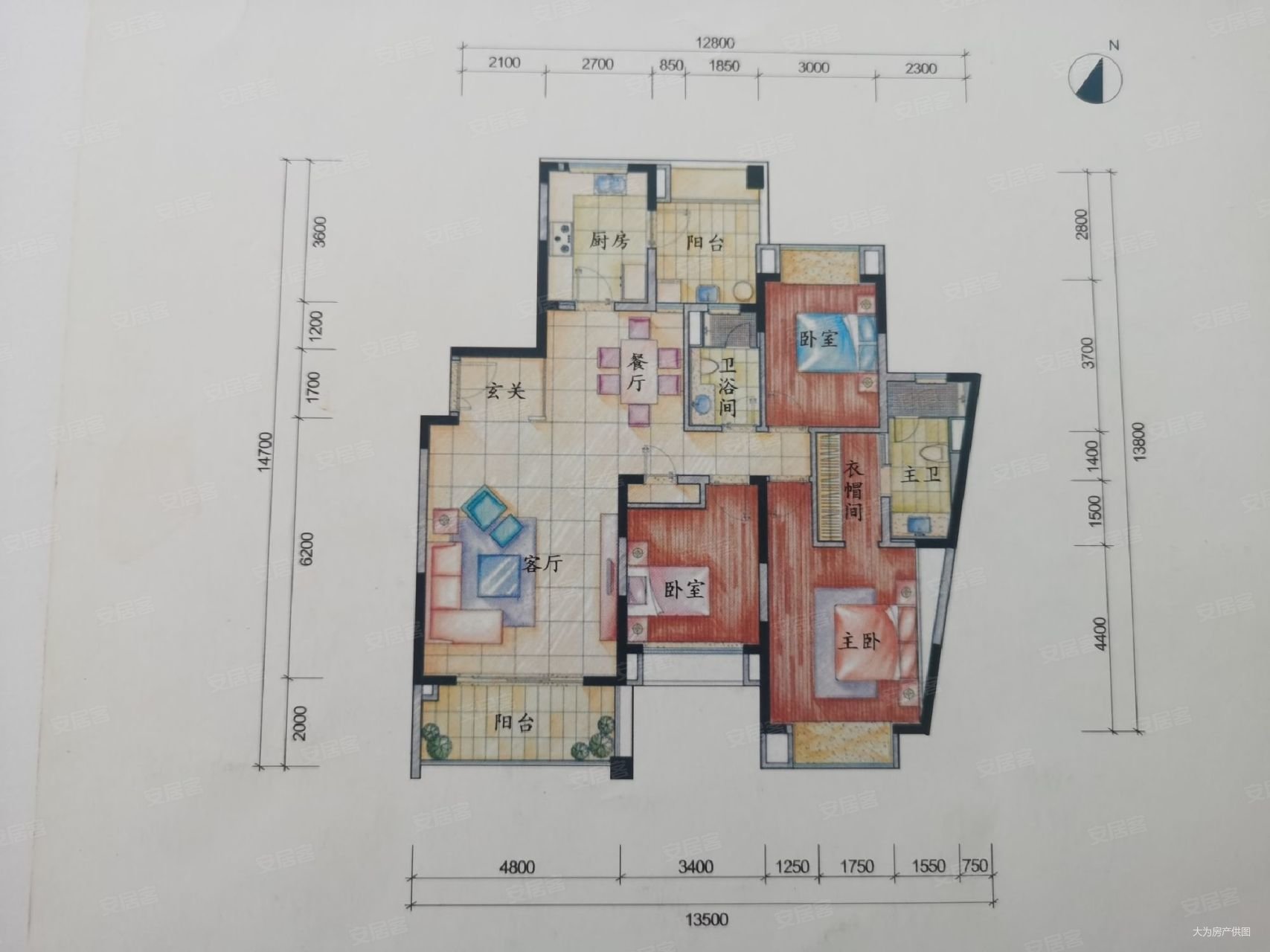 0平,仁恒星园二手房,640万,3室2厅,2卫,166.28平米-珠海安居客
