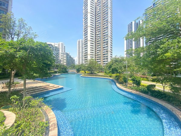 格力海岸 四房 精装修 家私电器齐全景观好 配置好,高新区租房-珠海58