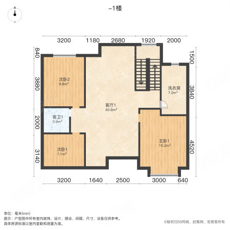 滨海湖别墅6室3厅4卫403㎡南北448万