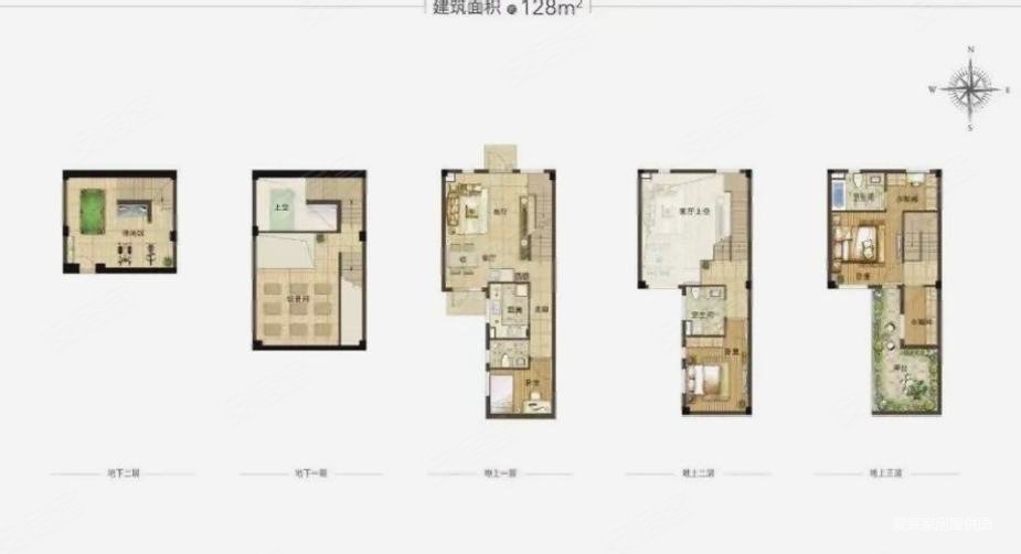 佘山玺樾4室2厅5卫172㎡南北800万