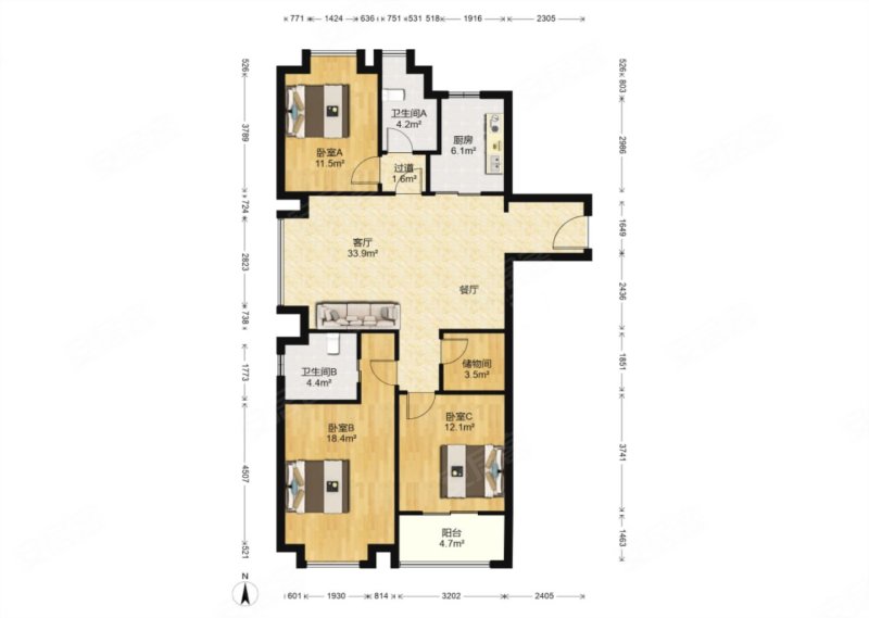 百家湖核心次新房景枫凤凰台中间楼层业主急售精装保养好领包入住