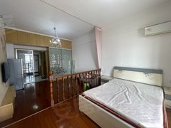 马鞍山花山金色新天地欣明国际 带阳台住家 家电齐全 可月付短租 随时看房 可拧包出租房源真实图片