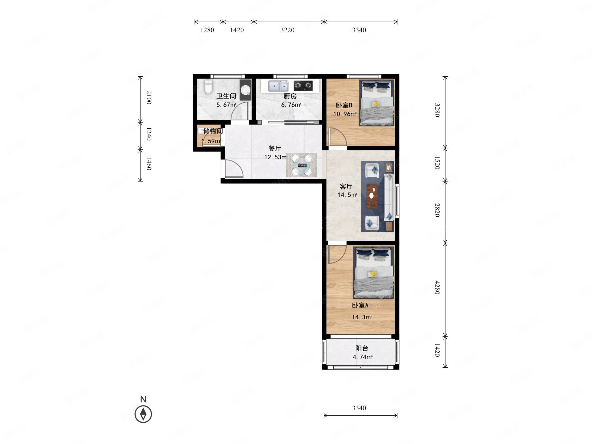城九堡客运中心双地铁口金雅苑2室2厅边套全明户型诚心出售