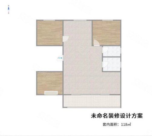 新润红云苑2室1厅1卫72㎡南83.8万