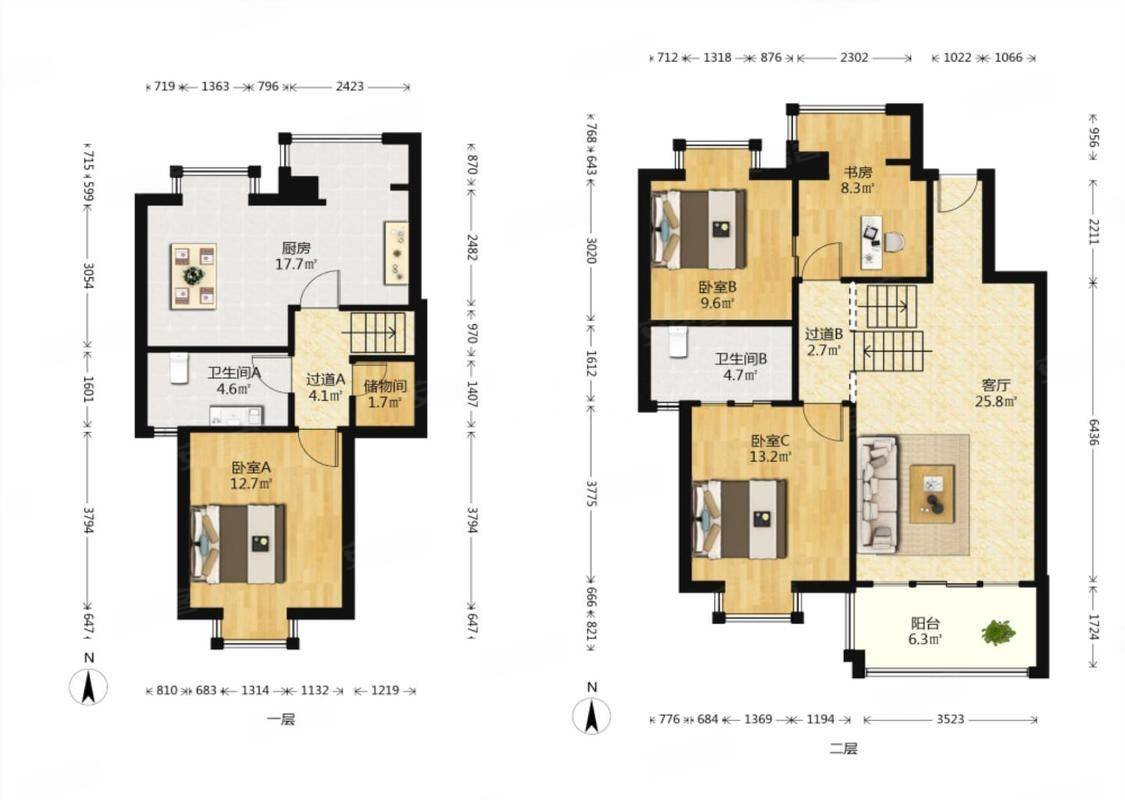新出地铁口青山湖电梯洋房复式楼出行便利停车方便