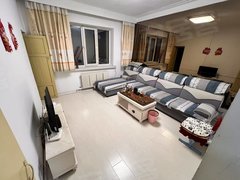 呼伦贝尔海拉尔河西新桥市场附近，信托小区，步梯4楼，三室一厅年租13000出租房源真实图片