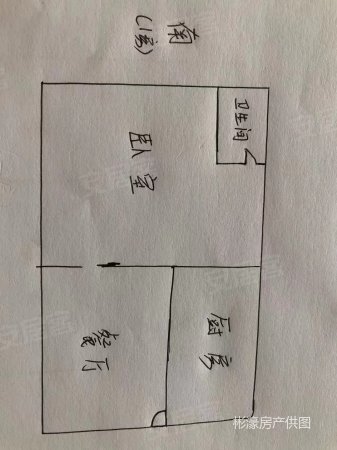 瓷都阳光名城1室1厅1卫32㎡南北28.8万