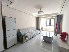 周口项城市驸马沟公园德高金麟府 2室2厅1卫 90平 精装修出租房源真实图片