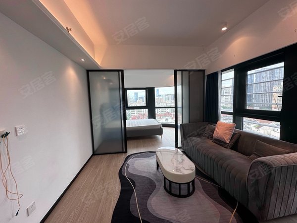 深圳南山南油华联城市中心新上房源 华联城市中心u舍 全屋全景落地窗