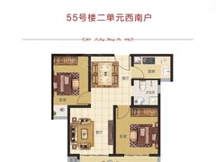 濮阳华龙濮阳站丽景上品 2室2厅1卫出租房源真实图片