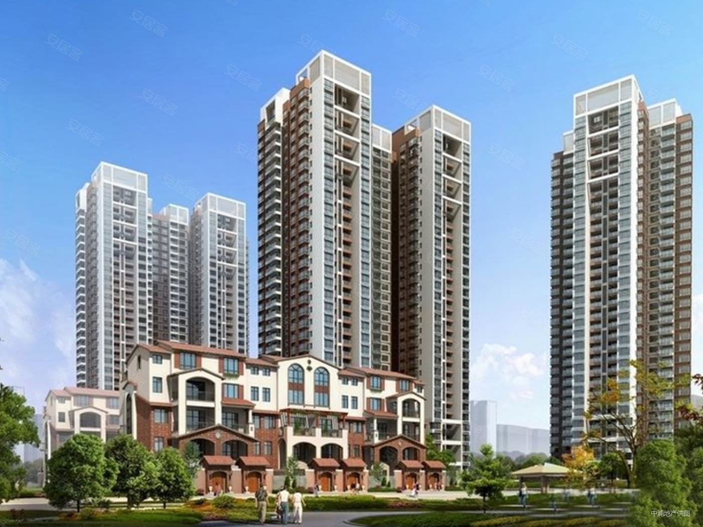 五洲东方墅3室2厅2卫91.68㎡南159万