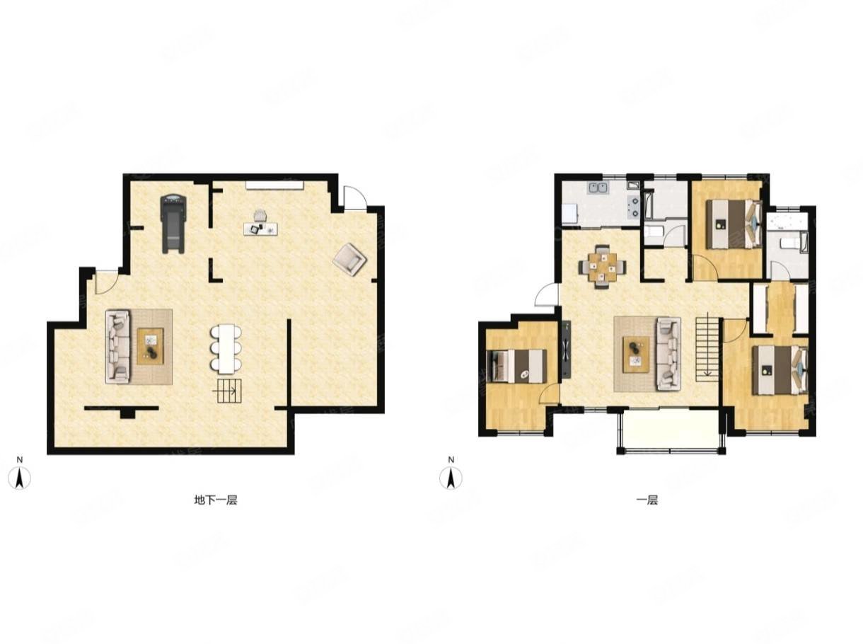前山澜庭洋房社区精装带三大件