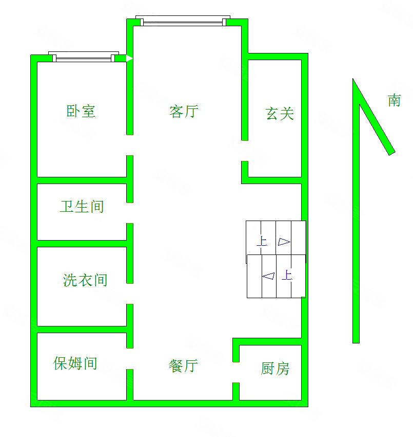 欧华逸景小镇(别墅)5室3厅2卫205.87㎡南北288万