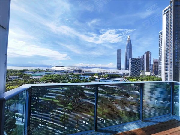 深圳南山科技园京武浪琴半岛无遮挡海景 豪华装修 拎包入住 南北通透