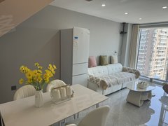 汉中南郑南郑大道桥南广场复式 精装领包入住 两室两厅出租房源真实图片