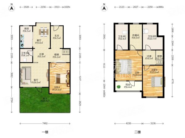 丽水华庭(公寓住宅)4室2厅3卫155.64㎡南北670万