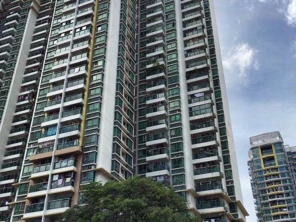 深圳福田皇岗皇御苑(二期)实拍(直租2房,朝花园)安静,高层,家私齐