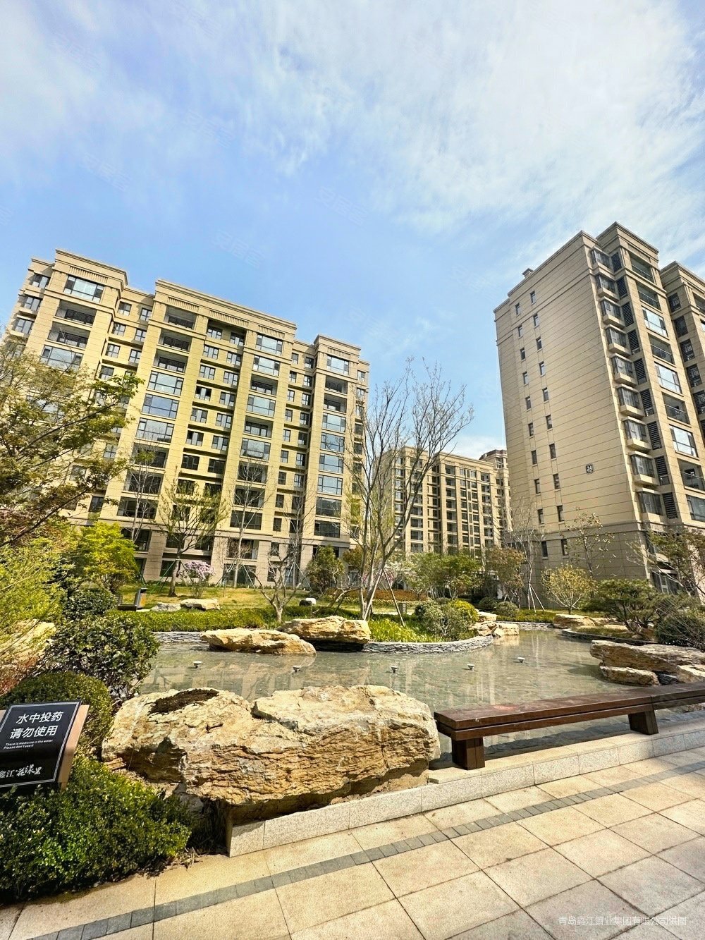 带车位券临地铁,鑫江花漾里二手房,162万,3室2厅,2卫,107平米-青岛