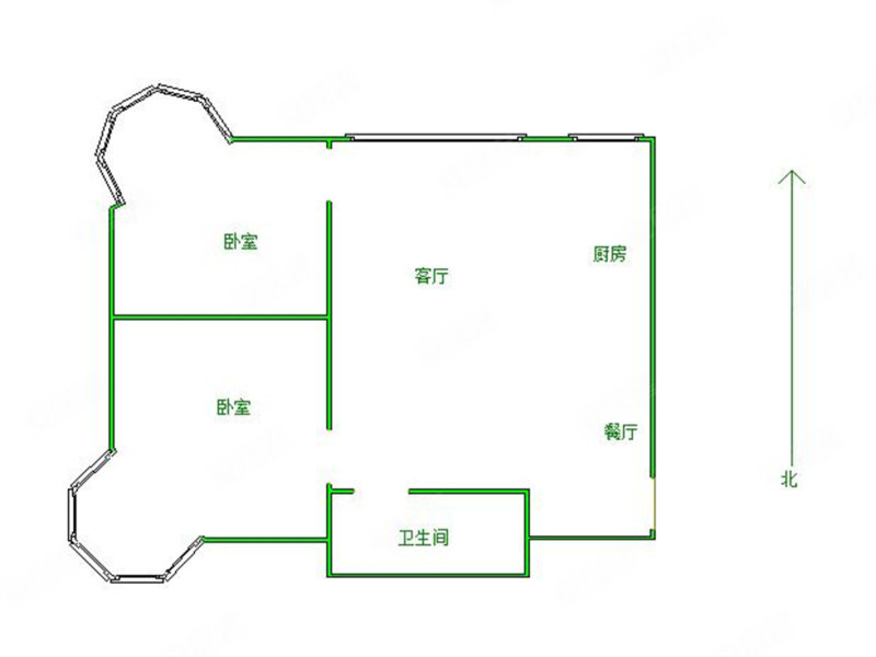 (急售)渤海明珠 新一路 99平 大两居 急售!