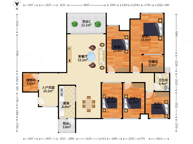 招商依山郡大户型!(深中有效)看房方便!业主着急卖!看房方便