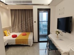 深圳宝安马安山马安山地铁口 想要单间带阳台的公寓看过来 年轻人喜欢的风格出租房源真实图片