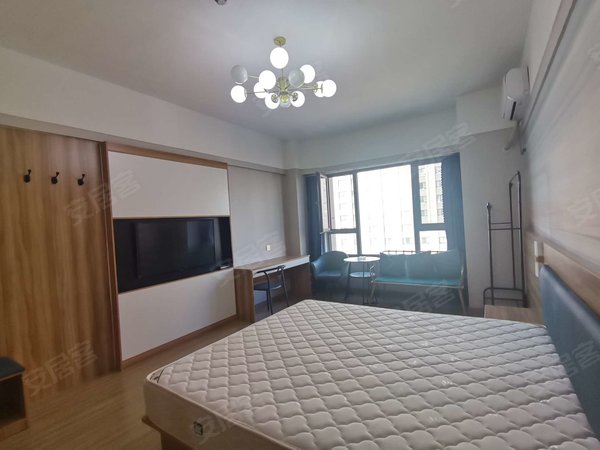 济南历城唐冶绿地城(商住楼)绿地城公寓 精装公寓 可短租 近盛唐荟