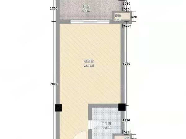 金华东阳东阳市中心东街99号小区东街 十字街 吴宁第一小学附近 精装修 拎包入住 押一付一出租房源真实图片