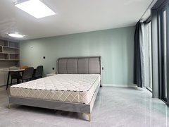 嘉兴海宁海宁市区银泰附近,星光汇精装1室,落地窗带阳台,定制衣柜,滚筒洗衣机出租房源真实图片