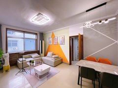 淄博博山特信商城博山红叶柿岩景区 实验中学旁精装2室1厅 带投影 3台空调出租房源真实图片