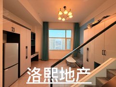 西宁城西海晏路新上洛房源美高美旁边银泰公寓精装修loft拎包入住 随时出租房源真实图片