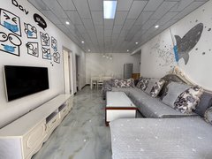 清镇城区大转盘中央公园 干干净净两室 家电齐全 包物业 有钥匙随时看出租房源真实图片