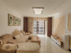 河池宜州宜州城区出租市府旁中源华府电梯三房两厅两卫家具家电配套民用水电采光好出租房源真实图片