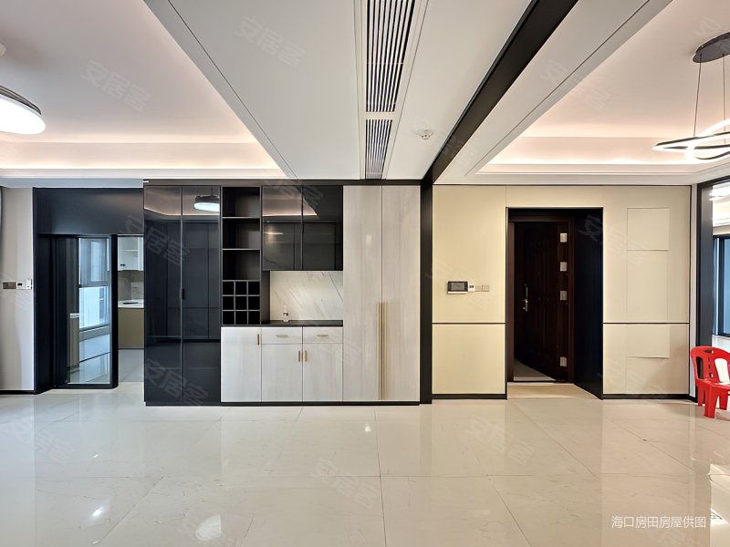 海口湾保利四期淳境2205居次顶层360度海景纵享海口全景,保利中央海岸