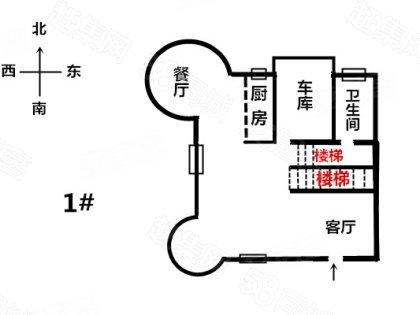 假日海景海之韵花苑(别墅)5室3厅3卫331㎡南北188万