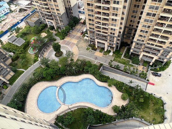 广州天河车陂龙蟠花园龙蟠花园 一线江景 豪装四房三卫 户型方正 超大