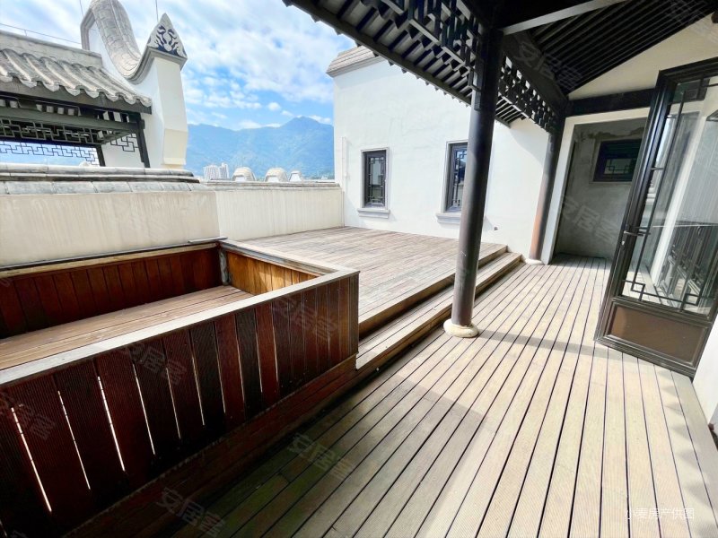 徽派建筑 中式园林 带露台凉亭 景区里的别墅,闽越水镇二手房,123万,3