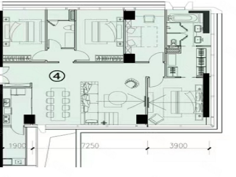 保利鱼珠港200方4房 还价即成交即过户