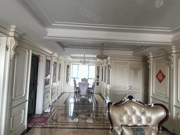 包头青山一宫环岛正翔国际丽江苑正翔国际大平层 豪华装修 领包入住 全天采光出租房源真实图片