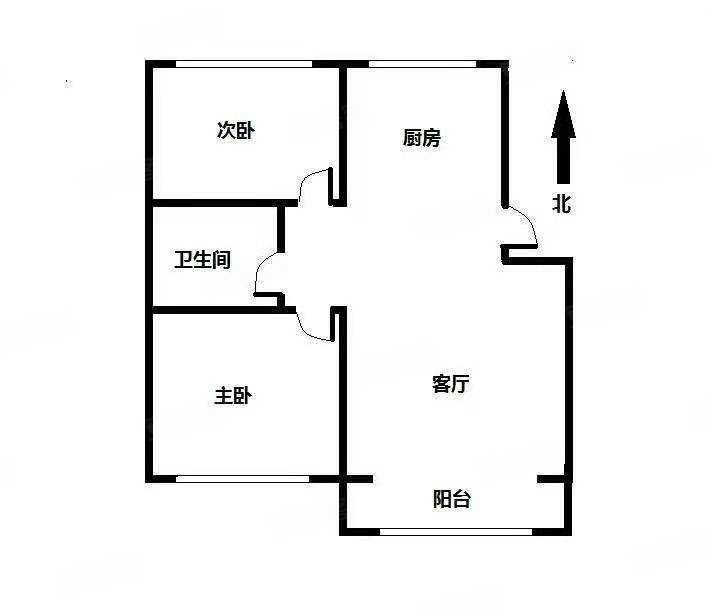 群意花园2室1厅1卫115.2㎡南北54万