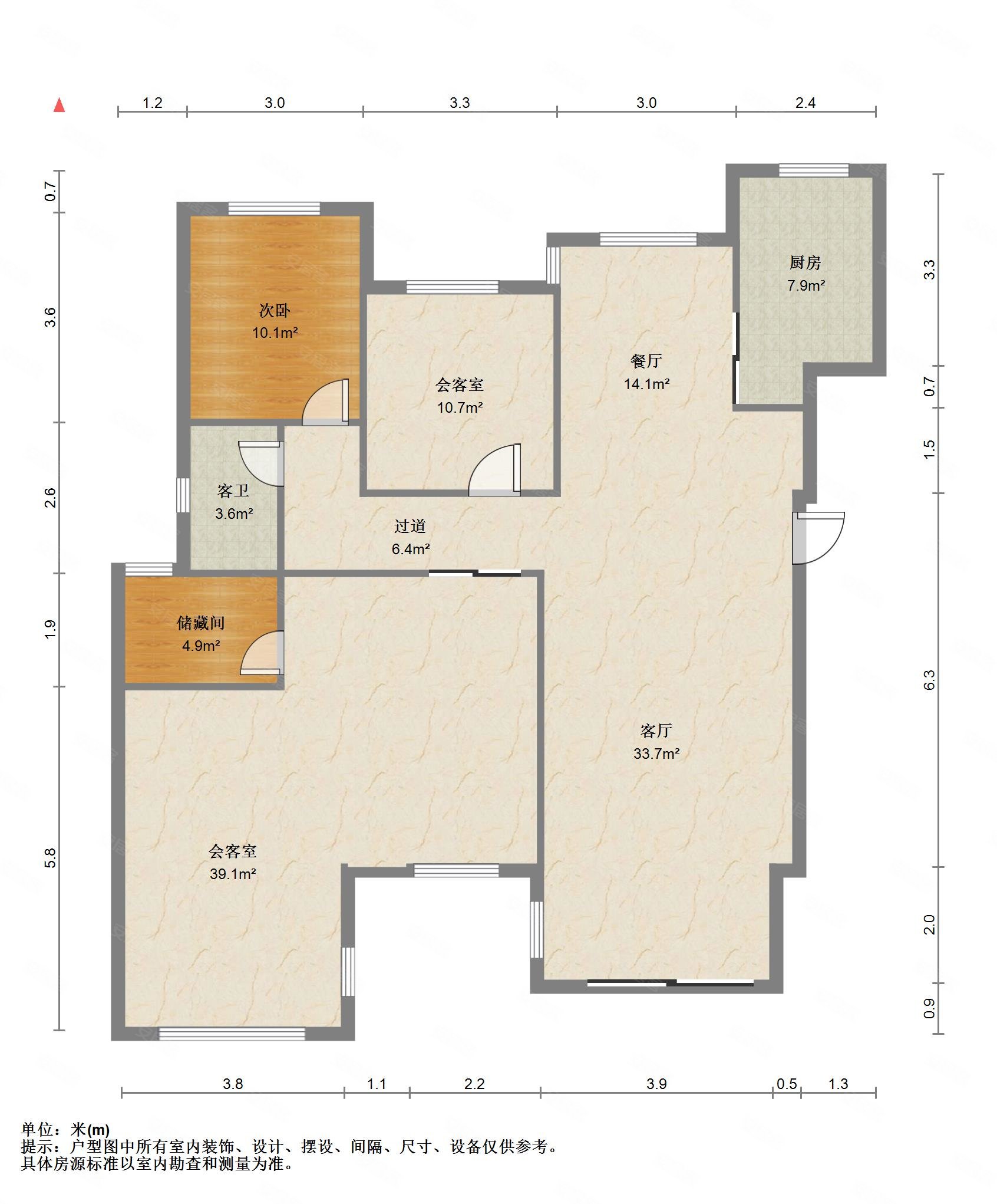 捡漏公摊低精装当毛坯卖百步亭江南郡花园洋房诚心出售