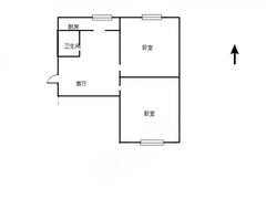 锦州凌河龙江街道龙江北里5楼两室一厅拎包入住出租房源真实图片