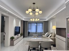 漯河郾城郾城城区钟楼广场旁幸福港精装三室120平，家私齐全，随时看房出租房源真实图片