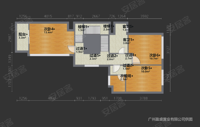 新世界棕榈园(别墅)8室3厅5卫500㎡南北6500万