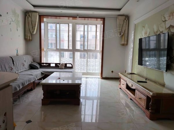 青岛胶州北关金祥花园金祥花园,精装套二,家具家电齐全,4楼,1200元.