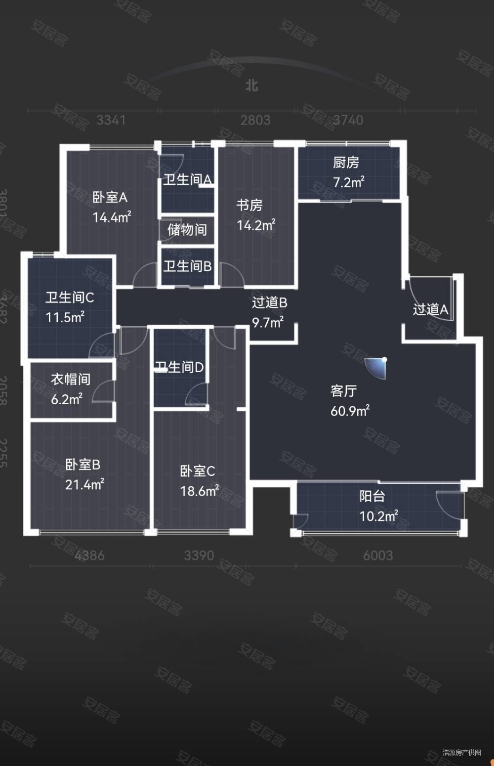 深蓝公寓房东诚心出售精装修